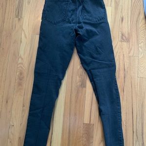 Dynamite High-Waisted Black Skinny Jeans (Kate)